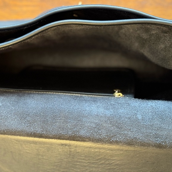 Vintage Coach Beekman Black Briefcase Laptop Bag with Brass Hardware C7C-5266 - Picture 5 of 16